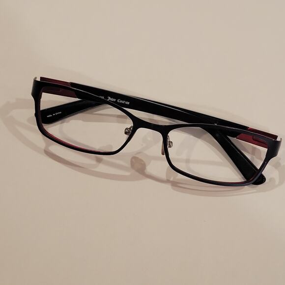 Juicy Couture JU124Black/Red Eyeglasses Frames 52x17x135 - Picture 2 of 15